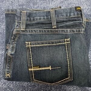 Rebar M4 Relaxed DuraStretch Basic Stackable Straight Leg Jean